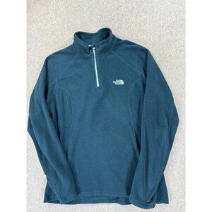 The North Face Half Zip Fleece Pullover‎ (Women's Medium) Green